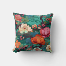 Japanse Kimono Fabric Sakura en pioen