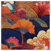 Japanse kimono geïnspireerde stof (Close Up)