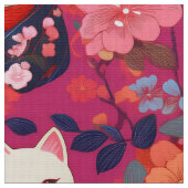 Japanse kimono geïnspireerde stof (Close Up)