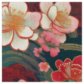 Japanse kimono geïnspireerde stof (Close Up)