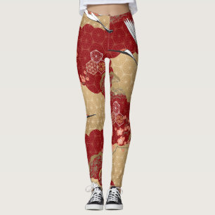 Japanse Kimono Kersenbloesems Leggings