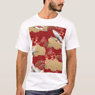 Japanse Kimono Kersenbloesems T-shirt