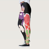 Japanse Kimono Patern A Leggins Leggings (Links)