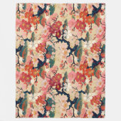Japanse Kimono patroondeken Fleece Deken (Voorkant)
