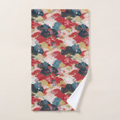 Japanse Kimono stof geïnspireerd Bad Handdoek (Handdoek)
