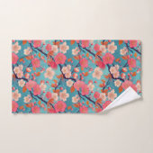 Japanse Kimono stof geïnspireerd Bad Handdoek (Handdoek)