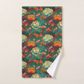 Japanse Kimono stof geïnspireerd Bad Handdoek (Handdoek)