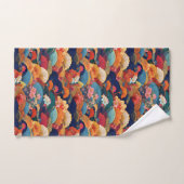 Japanse Kimono stof geïnspireerd Bad Handdoek (Handdoek)