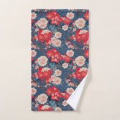 Japanse Kimono stof geïnspireerd Bad Handdoek (Handdoek)