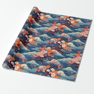 Japanse Kimono stof gestileerde wrap Cadeaupapier