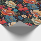 Japanse Kimono stof gestileerde wrap Cadeaupapier (Hoek)