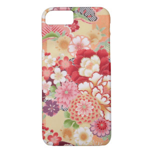 Japanse KIMONO-textiel, bloem Case-Mate iPhone Case