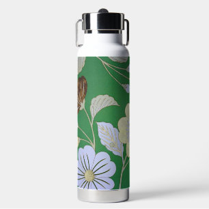 Japanse KIMONO Textiel, Bloemmotief Waterfles