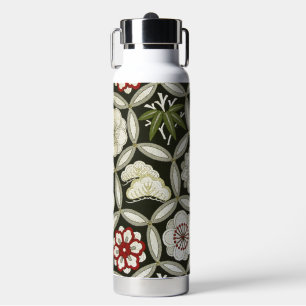 Japanse KIMONO Textiel, Bloemmotief Waterfles