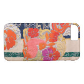 Japanse KIMONO-textiel, konijn en bloemkool Case-Mate iPhone Case (Achterkant (Horizontaal))