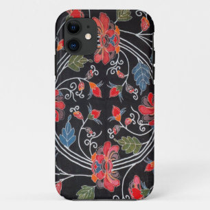  Japanse Kimono Textile (Bingata) iPhone 11 Hoesje