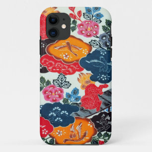  Japanse Kimono Textile (Bingata) Case-Mate iPhone Case