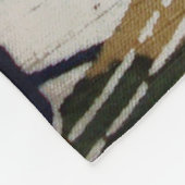 Japanse Kimono Textile (Bingata) Fleece Deken (Hoek)