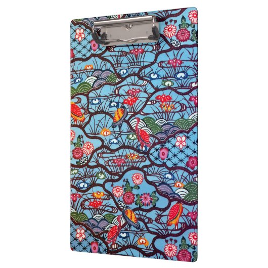  Japanse Kimono Textile (Bingata) Klembord (Links)