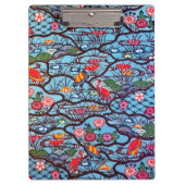  Japanse Kimono Textile (Bingata) Klembord (Voorkant)