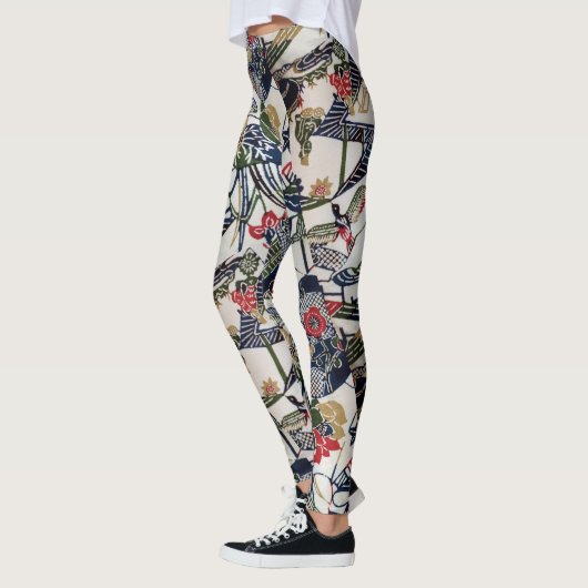  Japanse Kimono Textile (Bingata) Leggings (Links)