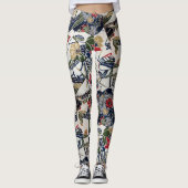  Japanse Kimono Textile (Bingata) Leggings (Voorkant)