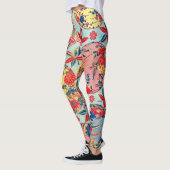  Japanse Kimono Textile (Bingata) Leggings (Links)