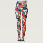  Japanse Kimono Textile (Bingata) Leggings (Voorkant)