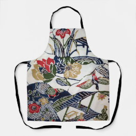  Japanse Kimono Textile (Bingata) Schort