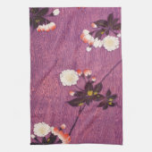  Japanse Kimono Textile, Cherry Blossom Theedoek (Verticaal)