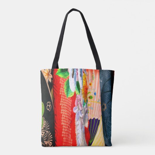 Japanse Kimono Tote Bag (Achterkant)