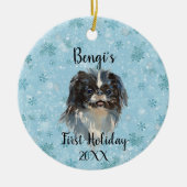 Japanse kin eerste vakantie keramisch ornament (Voorkant)