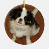 Japanse kin eerste vakantie keramisch ornament (Achterkant)