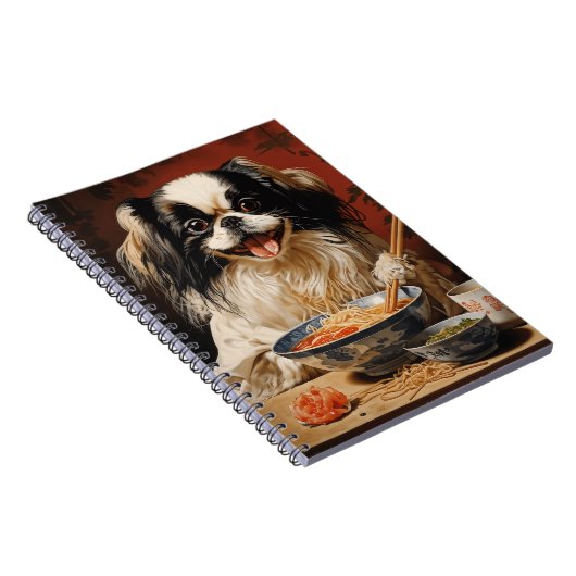 Japanse kin eet Ramen Notitieboek (Rechterzijde)