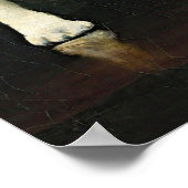 Japanse kin en goudvis,  kunst poster (Hoek)