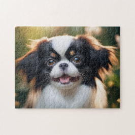 Japanse kin hond puzzel - verschillende maten