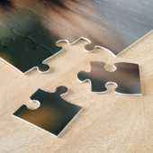 Japanse kin hond puzzel - verschillende maten legpuzzel (Zijkant)