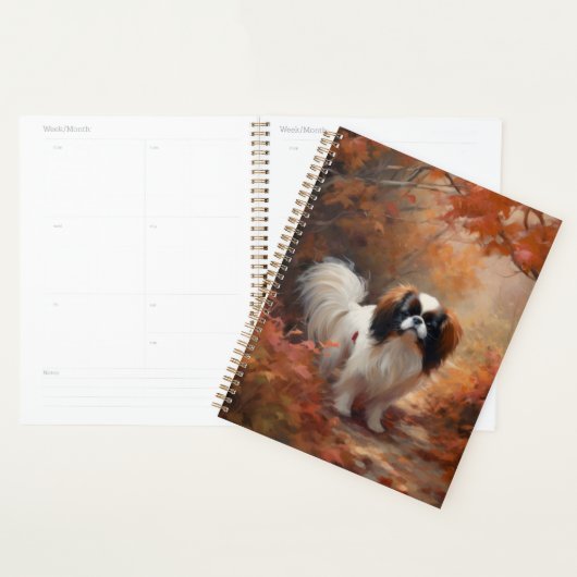 Japanse kin in herfst laat Herfst inspireren Planner (Display)