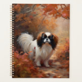 Japanse kin in herfst laat Herfst inspireren Planner (Voorkant)