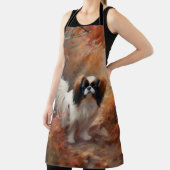 Japanse kin in herfst laat Herfst inspireren Schort (Insitu)