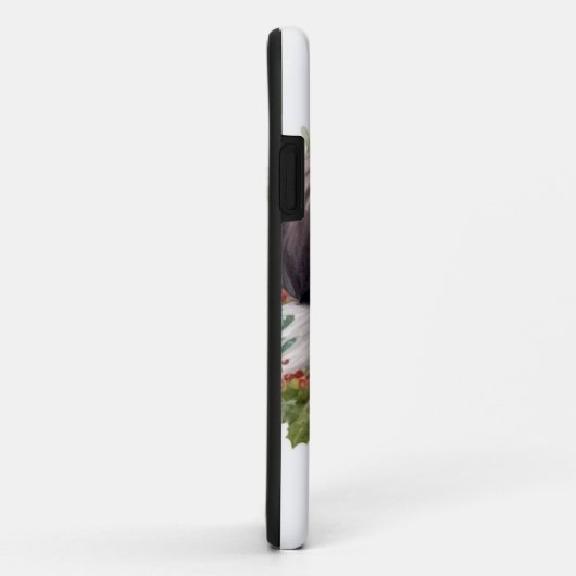 Japanse kin kerstkrans feestelijke pup Case-Mate iPhone case (Achterkant/rechts)