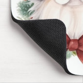 Japanse kin kerstkrans feestelijke pup muismat (Hoek)