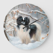 Japanse kin liet het sneeuwKerstmis Grote Klok (Voorkant)