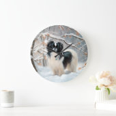 Japanse kin liet het sneeuwKerstmis Grote Klok (Huis)