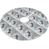 Japanse kin liet het sneeuwKerstmis Kerstboom Rok (Gekanteld)