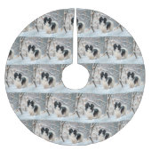 Japanse kin liet het sneeuwKerstmis Kerstboom Rok (Voorkant)