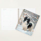 Japanse kin liet het sneeuwKerstmis Planner (Display)