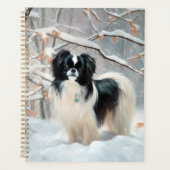 Japanse kin liet het sneeuwKerstmis Planner (Voorkant)
