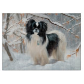 Japanse kin liet het sneeuwKerstmis Snijplank (Voorkant)