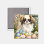 Japanse kin met paaseieren magneet (Voorkant / Achterkant)